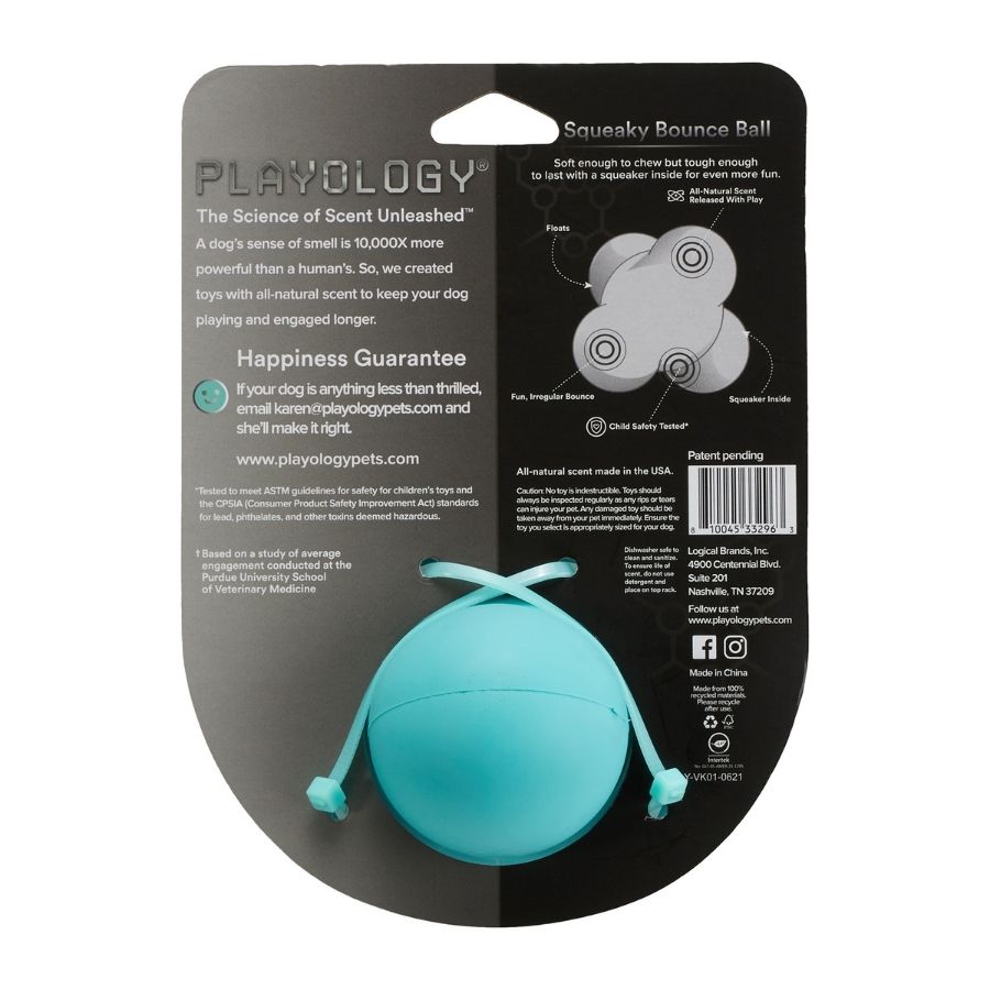 Squeaky bounce ball peanut butter Large, , large image number null